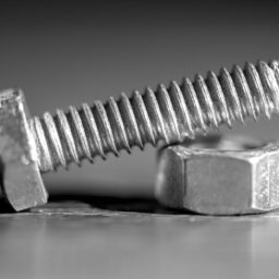 a close-up of a syringe